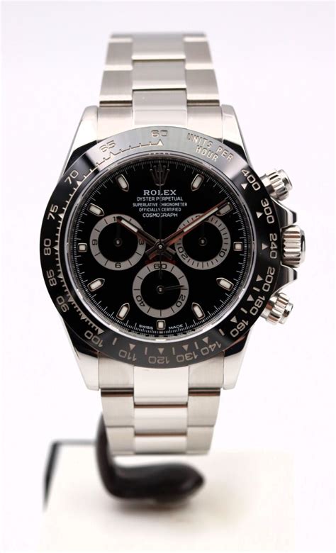 daytona ghiera ceramica quadrante nero|ROLEX DAYTONA 116500LN CERAMICA NUOVO .